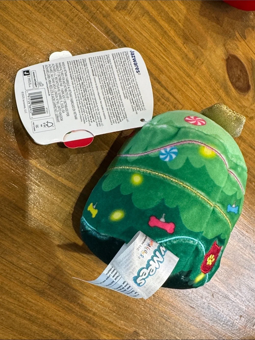 ChewMees by Squishmallows - Festive Holiday Plush Dog Toys - set of 4